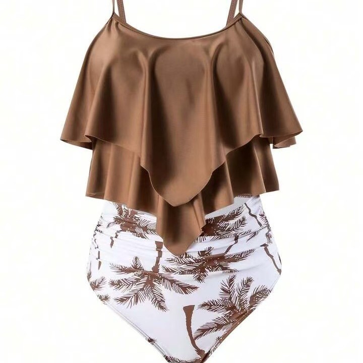 Women Bikini Ruffle Top High W - Swimwear recension och pris