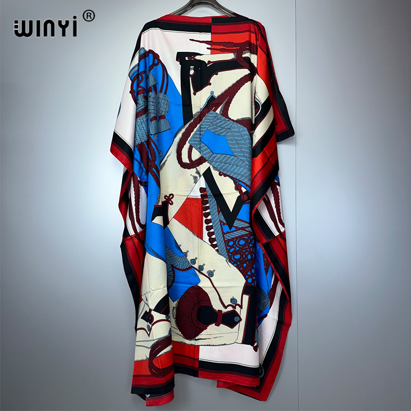 WINYI summer kaftan African Wo - Boho Summer Beach Maxi Dress recension och pris